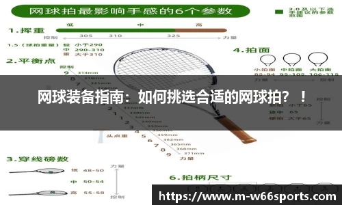 网球装备指南：如何挑选合适的网球拍？ !